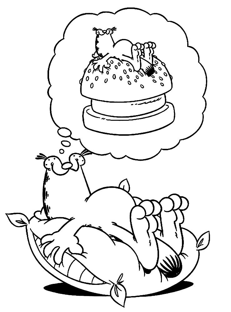 Garfield kolorowanki